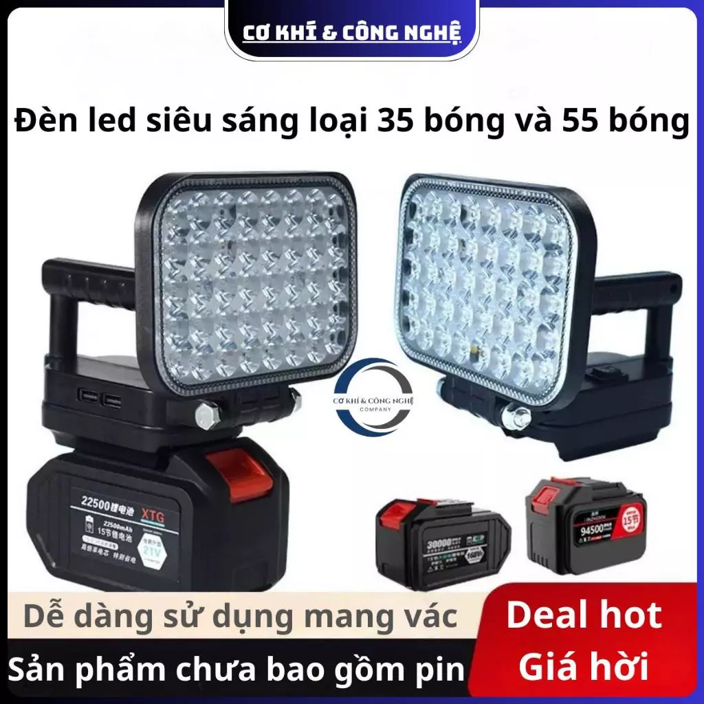Đèn pin sạc khẩn cấp
